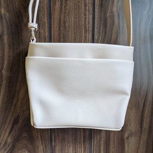 NWOT Medium Beige Crossbody Purse